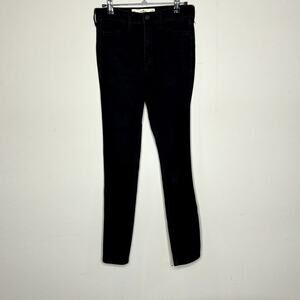 Hollister Black‎ High Rise Zip Fly Stretch Jeggings Size W26 L29